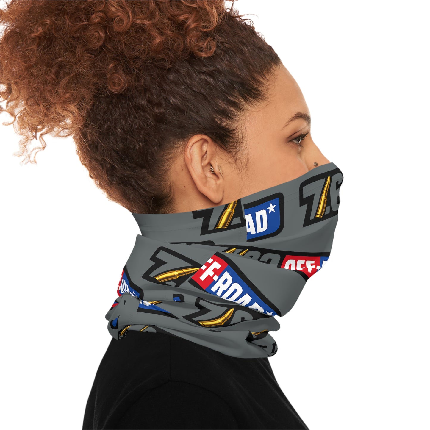 7.62 Off-Road Lightweight Neck Gaiter — Tactical Grey Face Mask