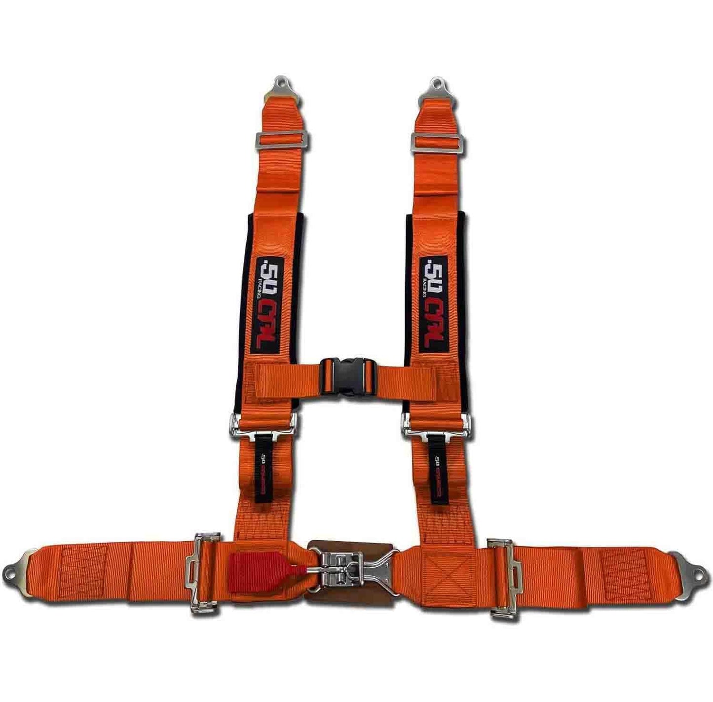 4 Point Harness for Bucket Seat, Quick Release Latch, 9 Color Options, Racing Harness, Race Car, Off Road Vehicle, UTV, RZR